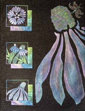 beckys_coneflower_screen Becky Albright's dark coneflower quilt