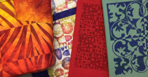 Custom fabric made with Design Magic fabric designs
